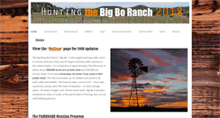 Desktop Screenshot of huntbigboranch.com