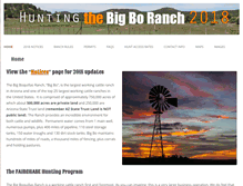 Tablet Screenshot of huntbigboranch.com